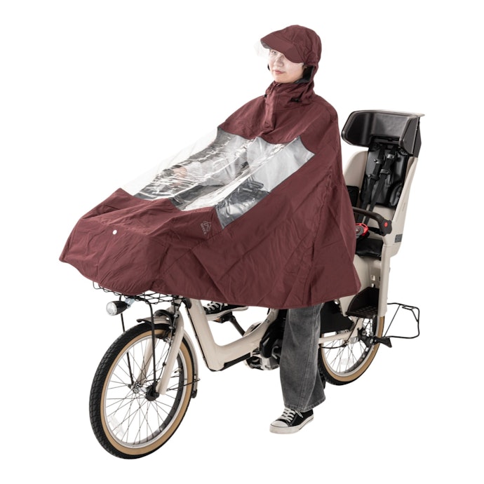 大久保製作所 マルト 窓付き!そのままポンチョ02 D-3POW-SA01は他の自転車用レインコートとどう違うの?
