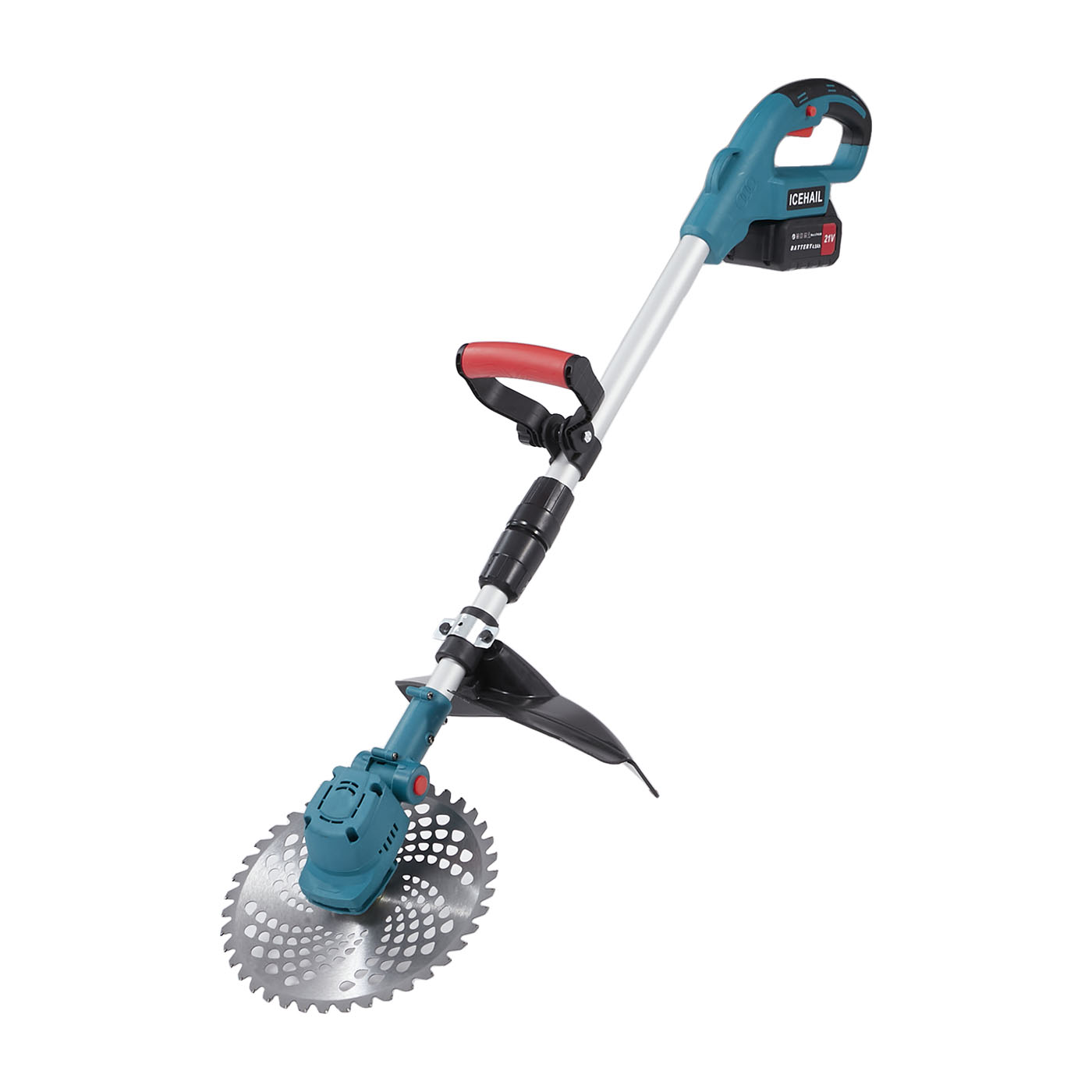 ICEHAIL 充電式 草刈り機 18V 互換 6000mAhバッテリー2個急速