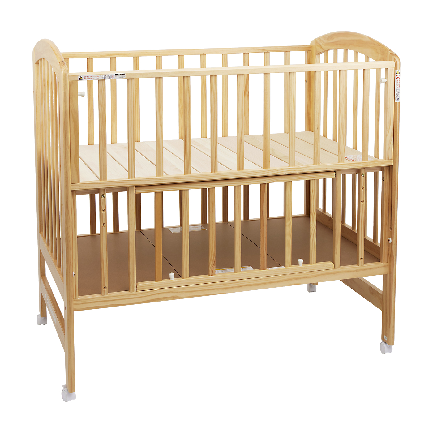 カトージ ベビーベッド ハイポジション アーチをレビュー