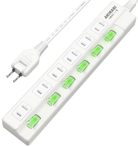 コズムワン AKIRARI 電源タップは他の電源タップ・延長コードとどう違うの?