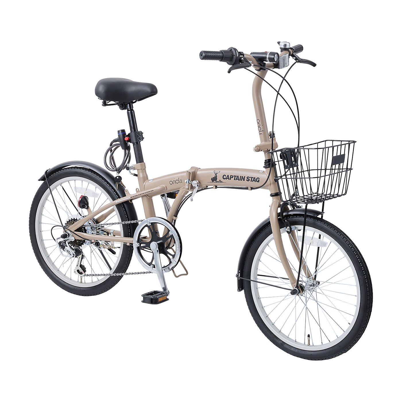 キャプテンスタッグ 折りたたみ自転車 美品 CAPTAIN STAG（キャプテンスタッグ）の折りたたみ自転車のご紹介