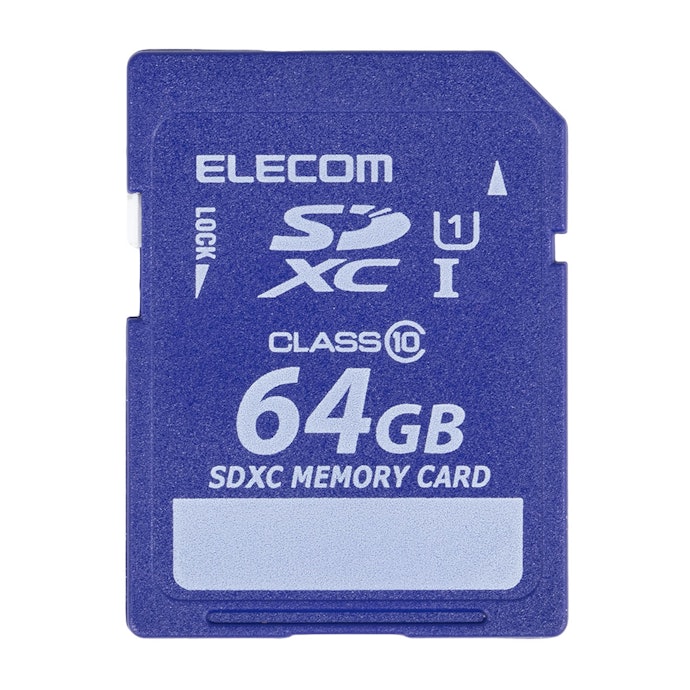 エレコム データ復旧SDXCカード MF-FSD064GC10Rとは?