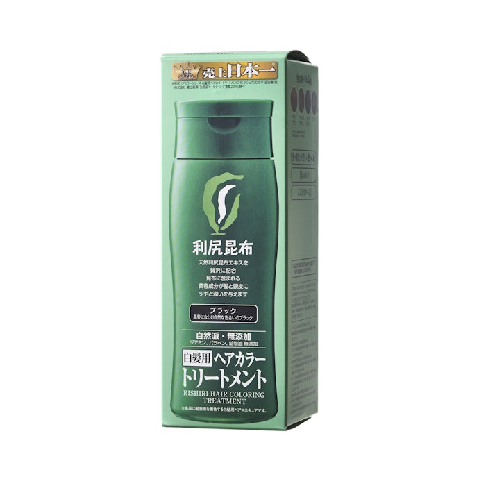 自然派clubサスティ 白髪用 利尻ヘアカラートリートメント ブラック4本 自然派clubサスティ 利尻ヘアカラートリートメント ブラックを