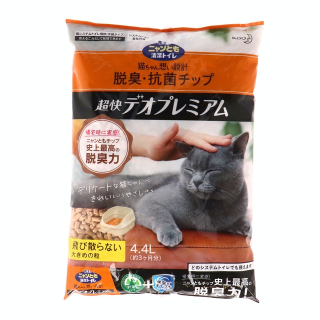 まとめ得 ニャンとも清潔トイレ 脱臭・抗菌シート 超快デオプレミアム 12枚入 x [6個] /k 消臭プロフェッショナル 脱臭・抗菌チップ／シート｜ニャンとも清潔