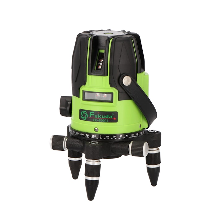 FUKUDA 5ライン グリーンレーザー墨出し器 EK-400GJを検証 FUKUDA 5ライン グリーンレーザー墨出し器 EK-400GJを検証