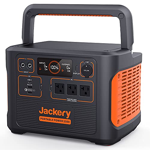 【美品】Jackeryポータブル電源1500 Jackery ポータブル電源 1500 Pro｜大容量・高安全性・軽量