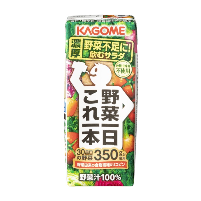 カゴメ 野菜一日 これ一本とは?