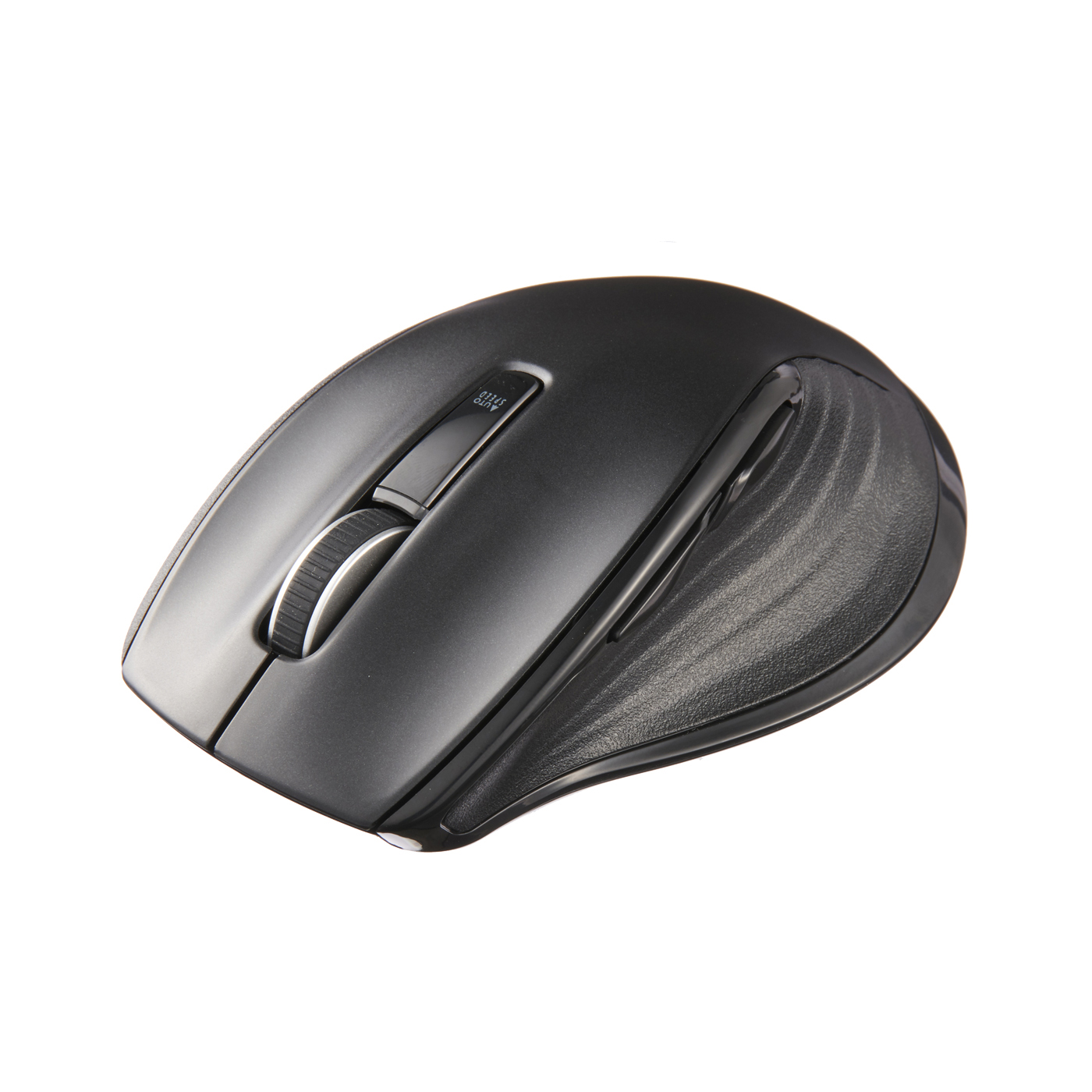 ナカバヤシ F_line 無線静音5ボタンBlueLEDマウス MUS-RKF147BKを