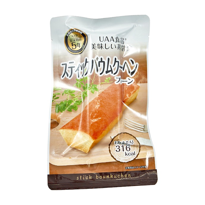 アルファフーズ スティックバウムクーヘンは他の非常食のパンとどう違うの?