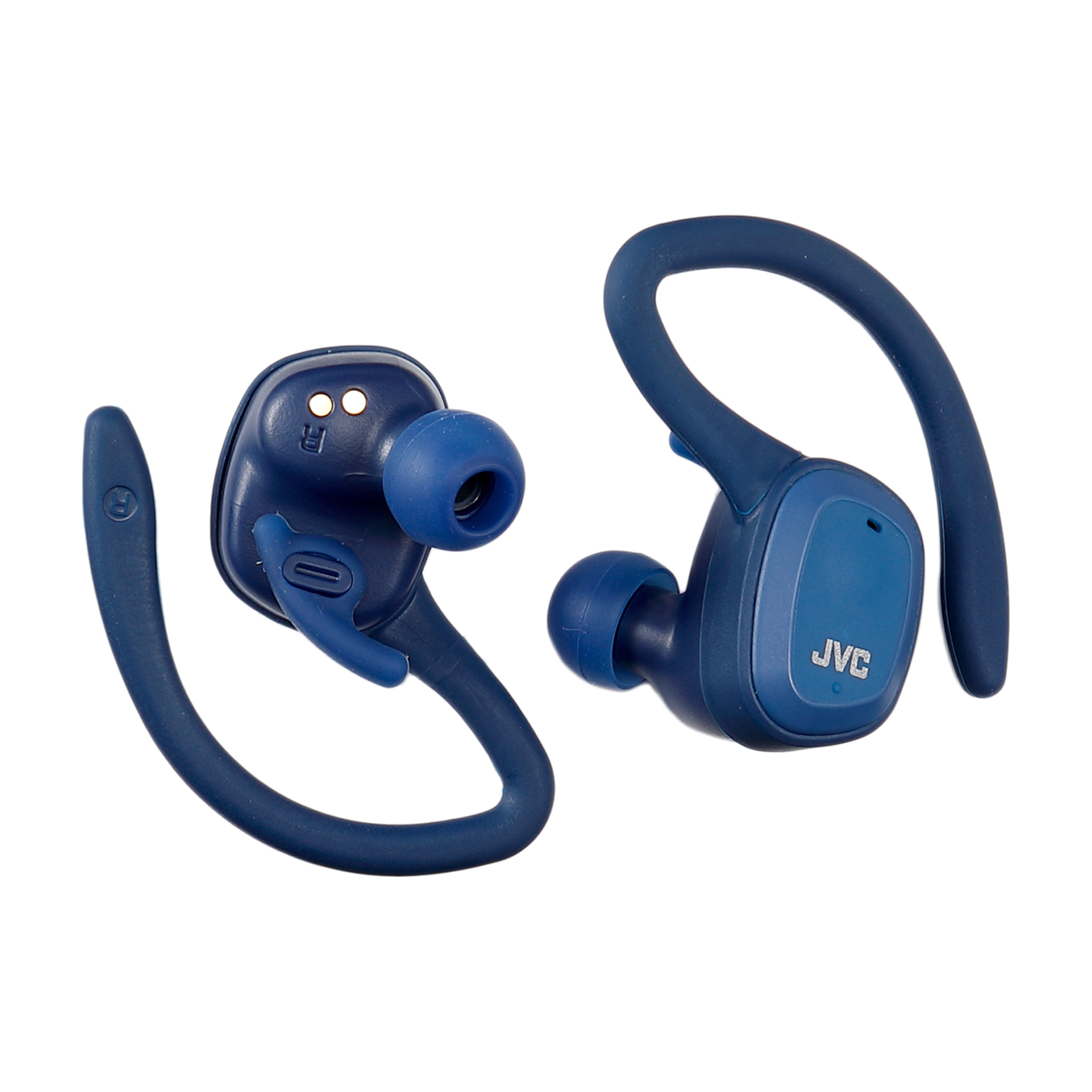 にしっかり JVC HA-ET45T-B 完全ワイヤレスイヤホン 本体質量7.4g小型軽量ボディ最大14時間再生 防水防塵仕様 Bluetooth  Ver5.0対応 スポーツ向け ブラック：中村商事 店 しめます - shineray.com.br