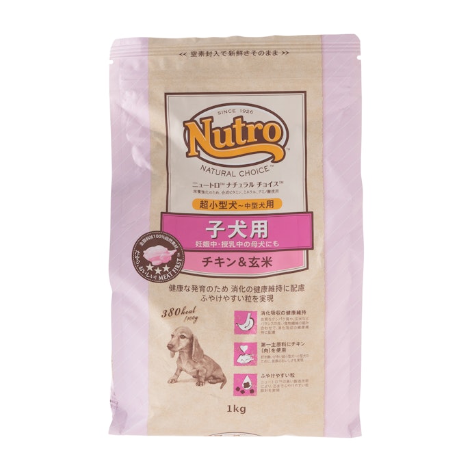 ニュートロ ナチュラルチョイス 子犬用 成犬用 チキン&玄米 18kg ニュートロ ナチュラルチョイス 子犬用 成犬用 チキン&玄米 18kg