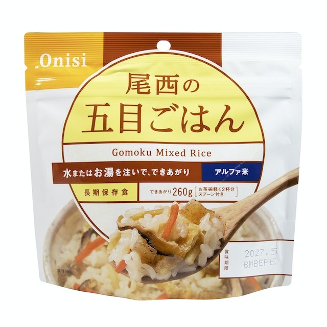 尾西食品 尾西の五目ごはんとは?