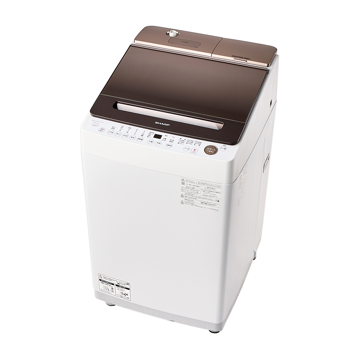 SHARP 縦型洗濯機 ES-PT 10G-T 2023年製 SHARP 縦型洗濯機 ES-PT 10G-T 2023年製 ES-PT10G｜洗濯