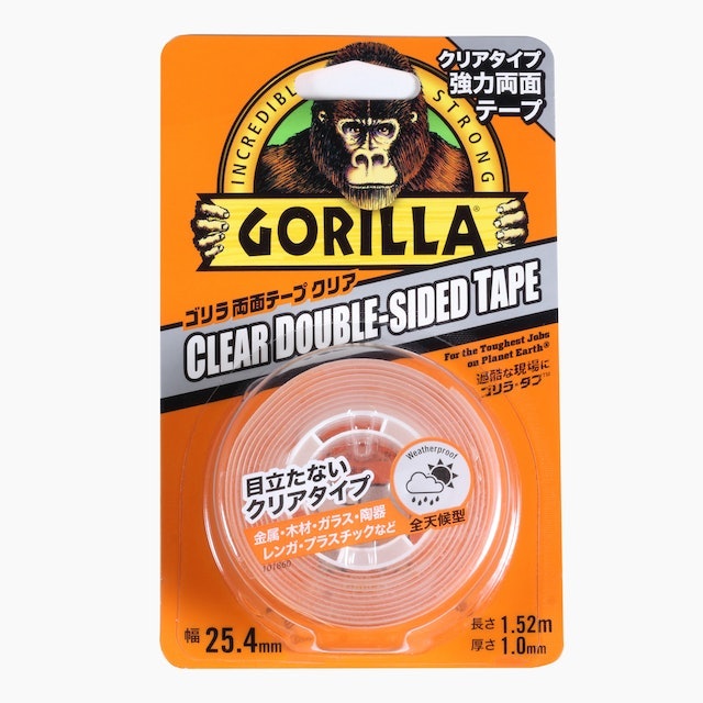 ゴリラ 両面テープ クリアとは?