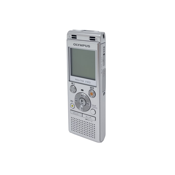 OLYMPUS ICレコーダー Voice Trek V-872 SLVをレビュー OLYMPUS ICレコーダー Voice Trek V-872 SLVをレビュー