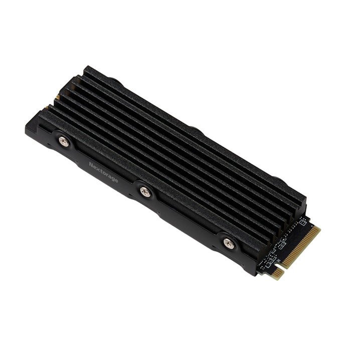 Nextorage NEM-PAB M.2 2280 PCIe 4.0 NVMe SSD + ヒートシンク Nextorage NEM-PAB M.2 2280 PCIe 4.0 NVMe SSD + ヒートシンク