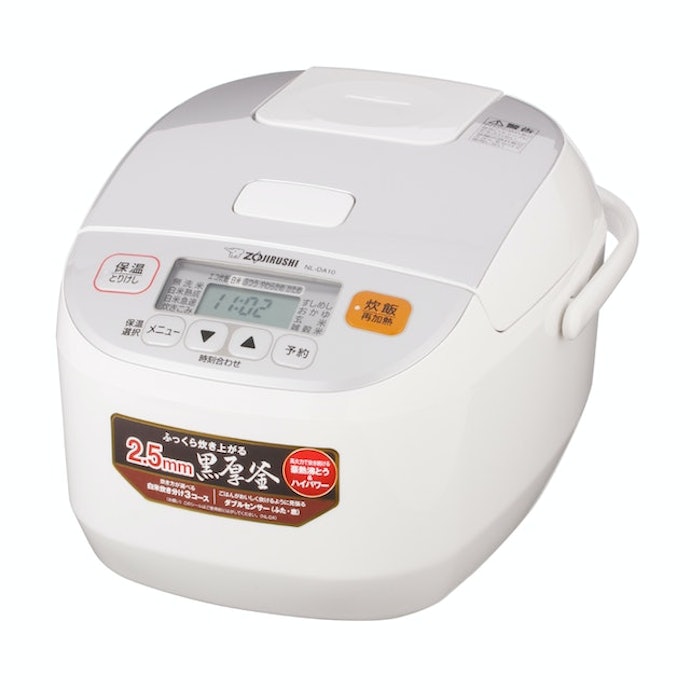 象印 炊飯器 5.5合 マイコン式 極め炊き ホワイト NL-DA10-WA