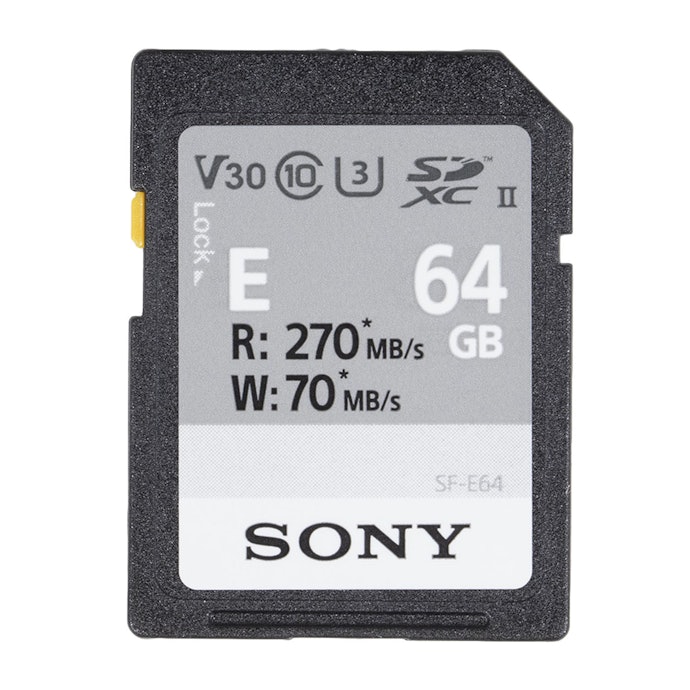 ソニー SDXC UHS-II メモリーカード SF-E64は他のSDカードとどう違うの?