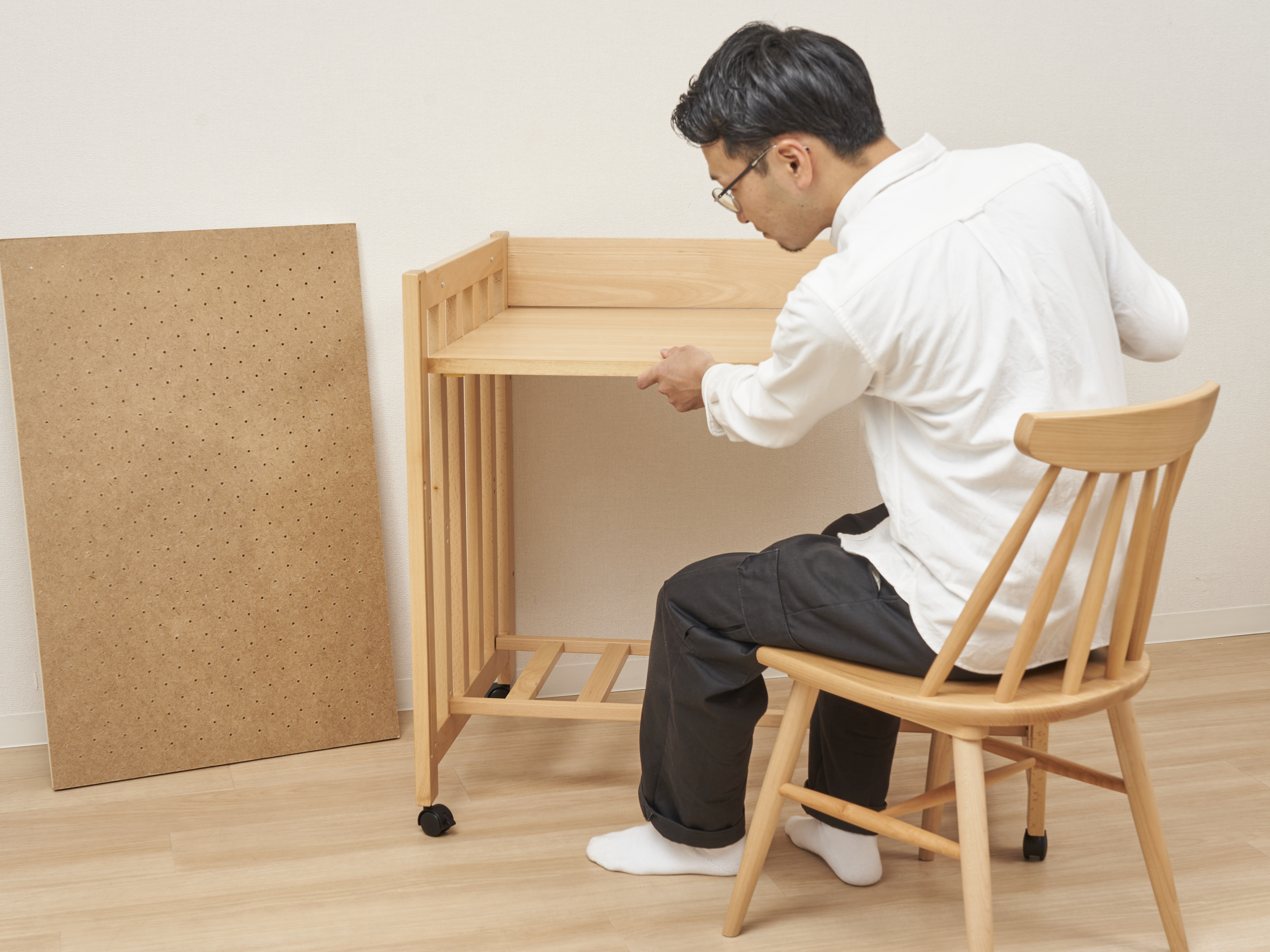 カトージ ベビーベッド ハイポジションベビーベッド アーチ⭐︎ Lotus