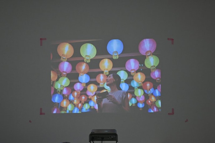投影するまでの調整にやや時間がかかる。作品をより楽しむならストリーミング端末がほしい