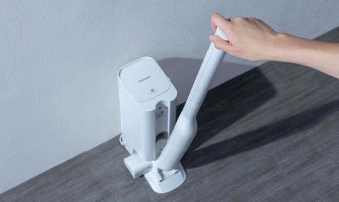 パナソニック セパレート型コードレススティック掃除機 MC-NS100Kを パナソニック セパレート型コードレススティック掃除機 MC-NS100Kを