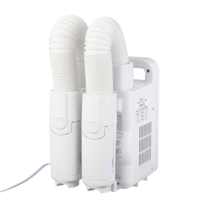 アイリスオーヤマ　布団乾燥機FK-WH2 アイリスオーヤマ 布団乾燥機 ハイパワーツインノズル FK-WH2-W