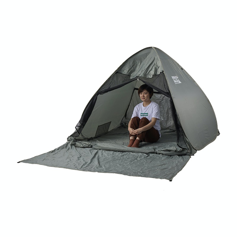 タンスのゲン ENDLESS BASE ポップアップテント 200cmをレビュー