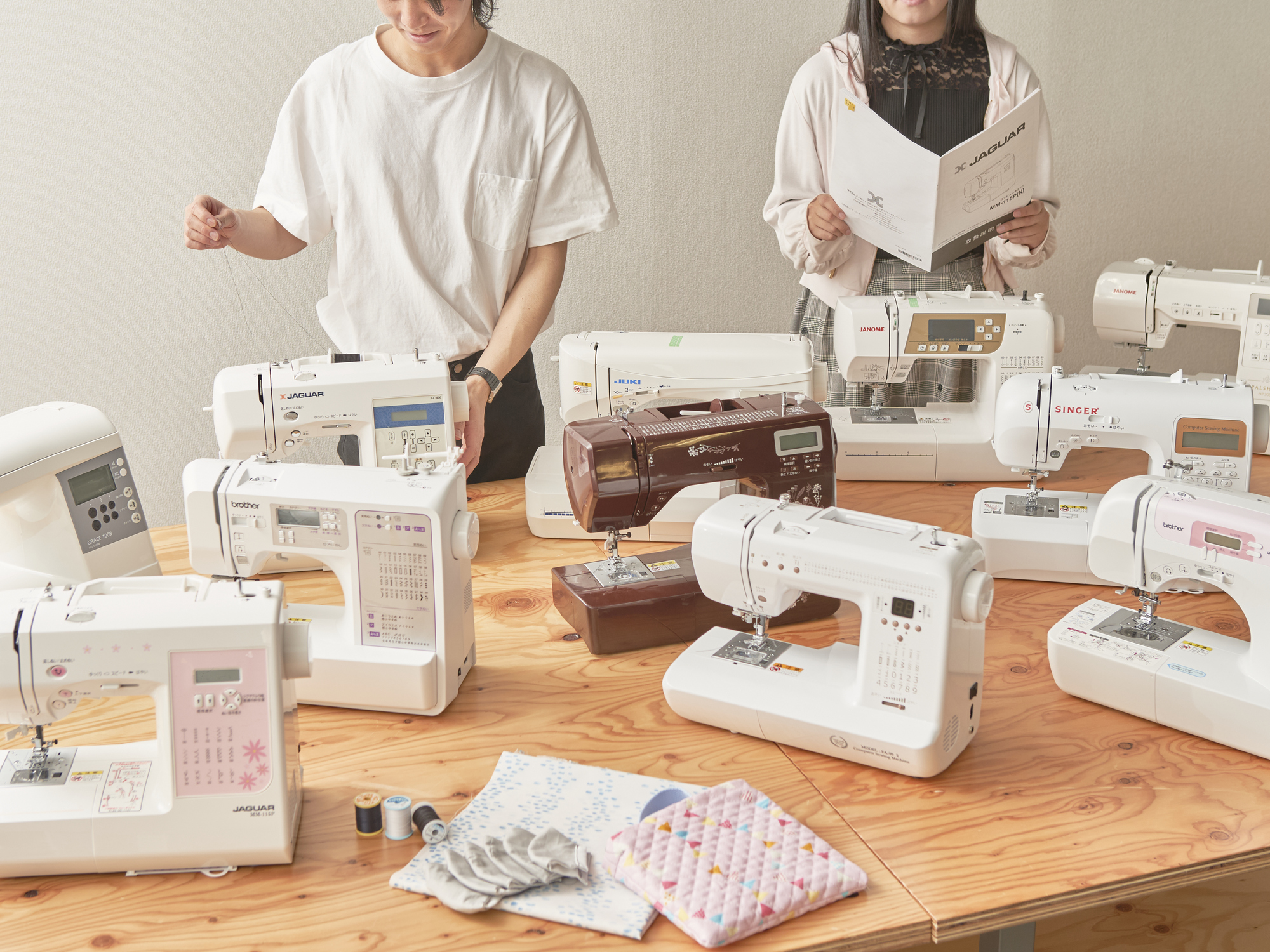 JUKI コンピューターミシン GRACE 100B HZL-G100Bをレビュー