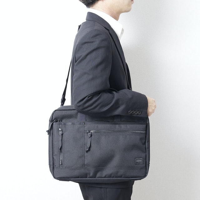 吉田カバン PORTER INTERACTIVE 2WAY BRIEFCASEをレビュー!口コミ