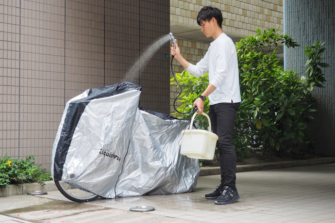 防水性は高評価。止水テープが浸水をしっかり防止