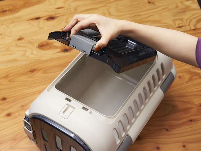 アイリスオーヤマ プレミアムペットキャリー PC-S002 Mをレビュー