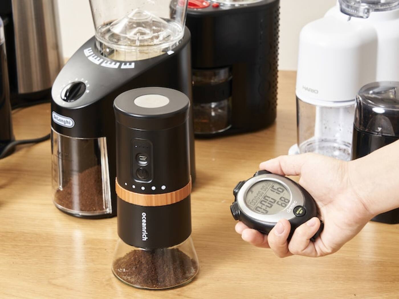 デロンギ うす式コーヒーグラインダー KG79Jをレビュー