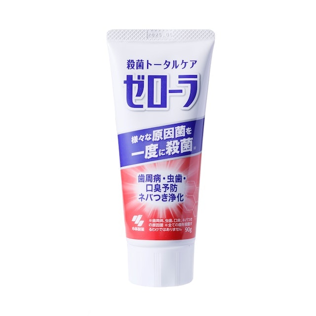 研磨剤で効率よく歯垢を除去!虫歯予防に役立つフッ素も配合