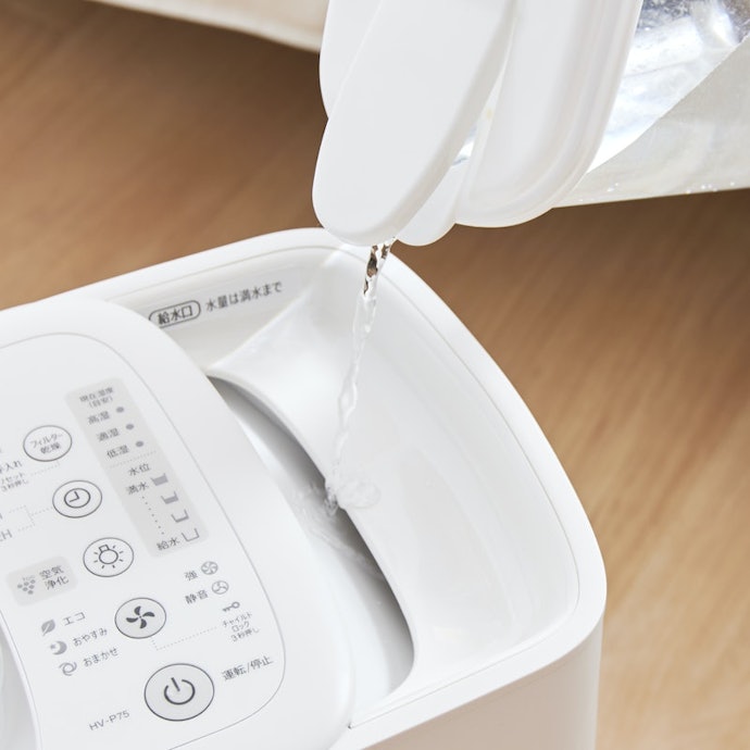 SHARP 加湿器 HV-P75-W フィルター無し SHARP 加湿器 HV-P75-W SHARP 加湿器 HV-P75-W フィルター無し SHARP 加湿器 HV-P75-W