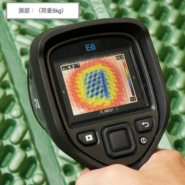圧力をかけるとひんやり感じる可能性も。断熱性はあと一歩