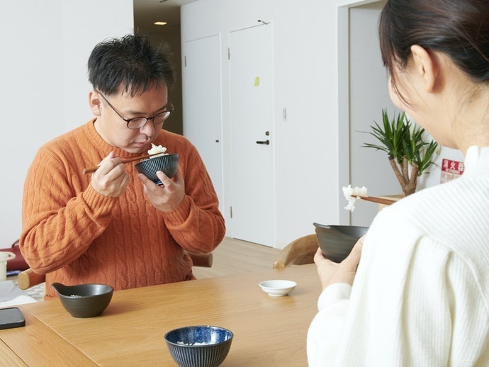 甘くふっくらとした炊き上がり。ところが、冷凍すると食感が落ちる