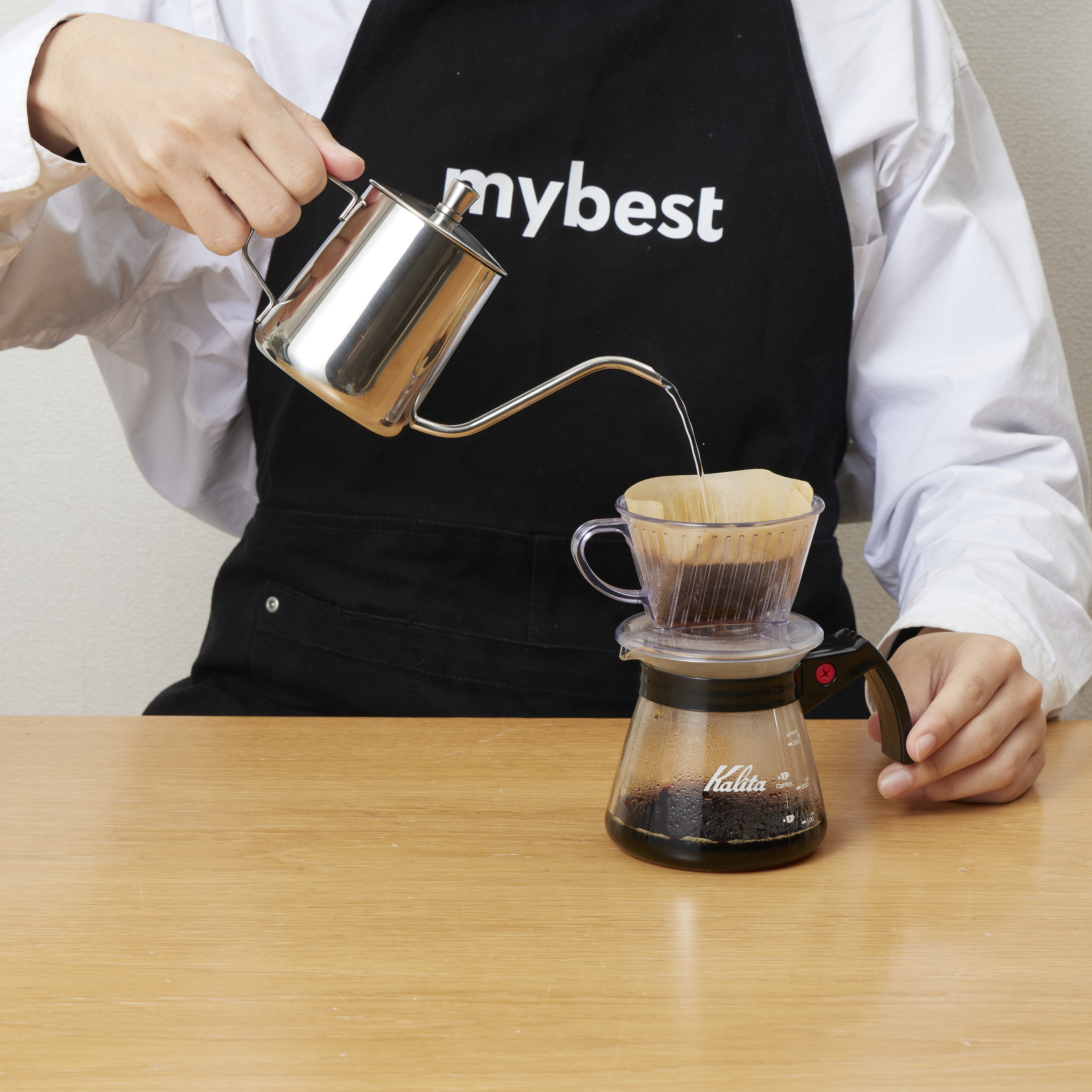 キャプテンスタッグ アルゴ 珈琲ドリップケットル ‎UW-3544をレビュー