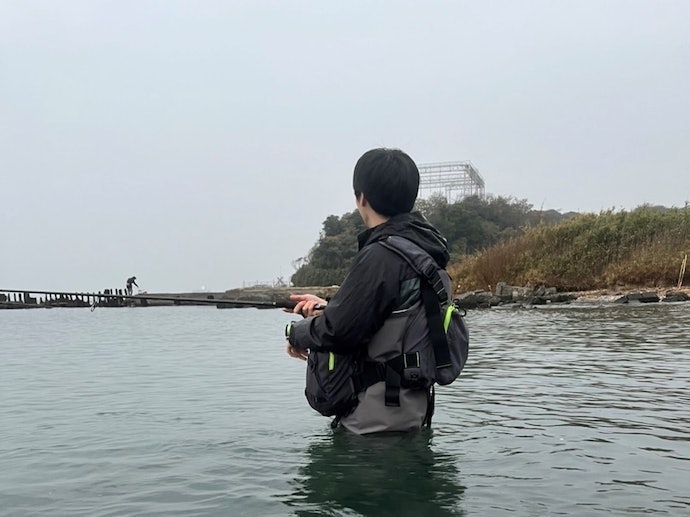 水の抵抗を受けにくく、水底の感触もわかりやすい