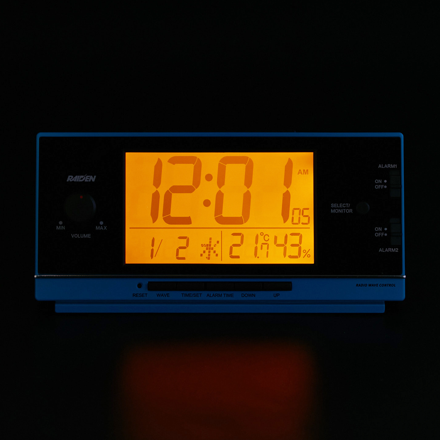 ⭐︎美品⭐︎ ウェザーニュースLiVE 目覚まし時計 SEIKO Musica QUARTZ ALARM（天気予報機能付き目覚まし時計