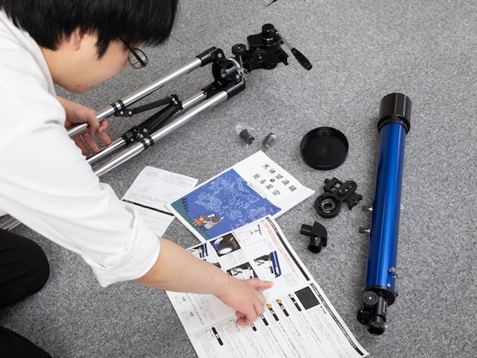 説明書がいらないほど手軽。低学年の子どもも一緒に楽しめる
