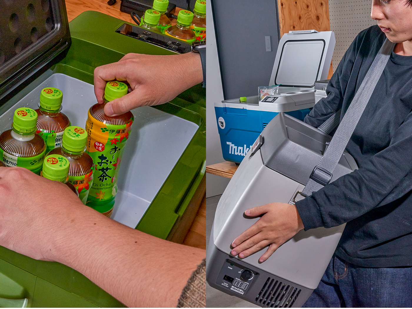 車載対応冷蔵冷凍庫 アイリスオーヤマ PCR-U 2021年 GMW31