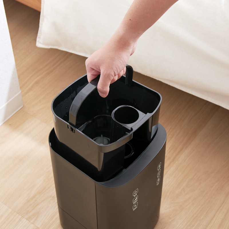 IRIS OHYAMA 加湿器 KUHK-500-B ブラック アイリスオーヤマ 上給水ハイブリッド加湿器 KUHK-500をレビュー