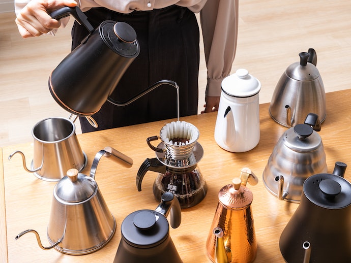 ❤拘り抜いた注ぎ口角度で最高のドリップ体験を♪❤コーヒードリップケトル ❤拘り抜いた注ぎ口角度で最高のドリップ体験を♪❤コーヒー