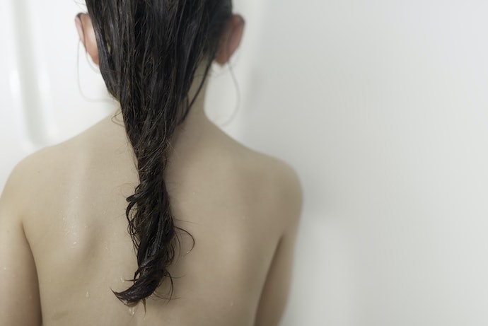 子どもの細い髪にも使いやすい。洗浄中も指がひっかかりにくい