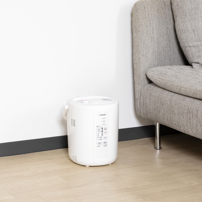 象印 スチーム式加湿器 EE-RS35 2023年製 ホワイト 象印 スチーム式加湿器 EE-RS35をレビュー!クチコミ・評判をも