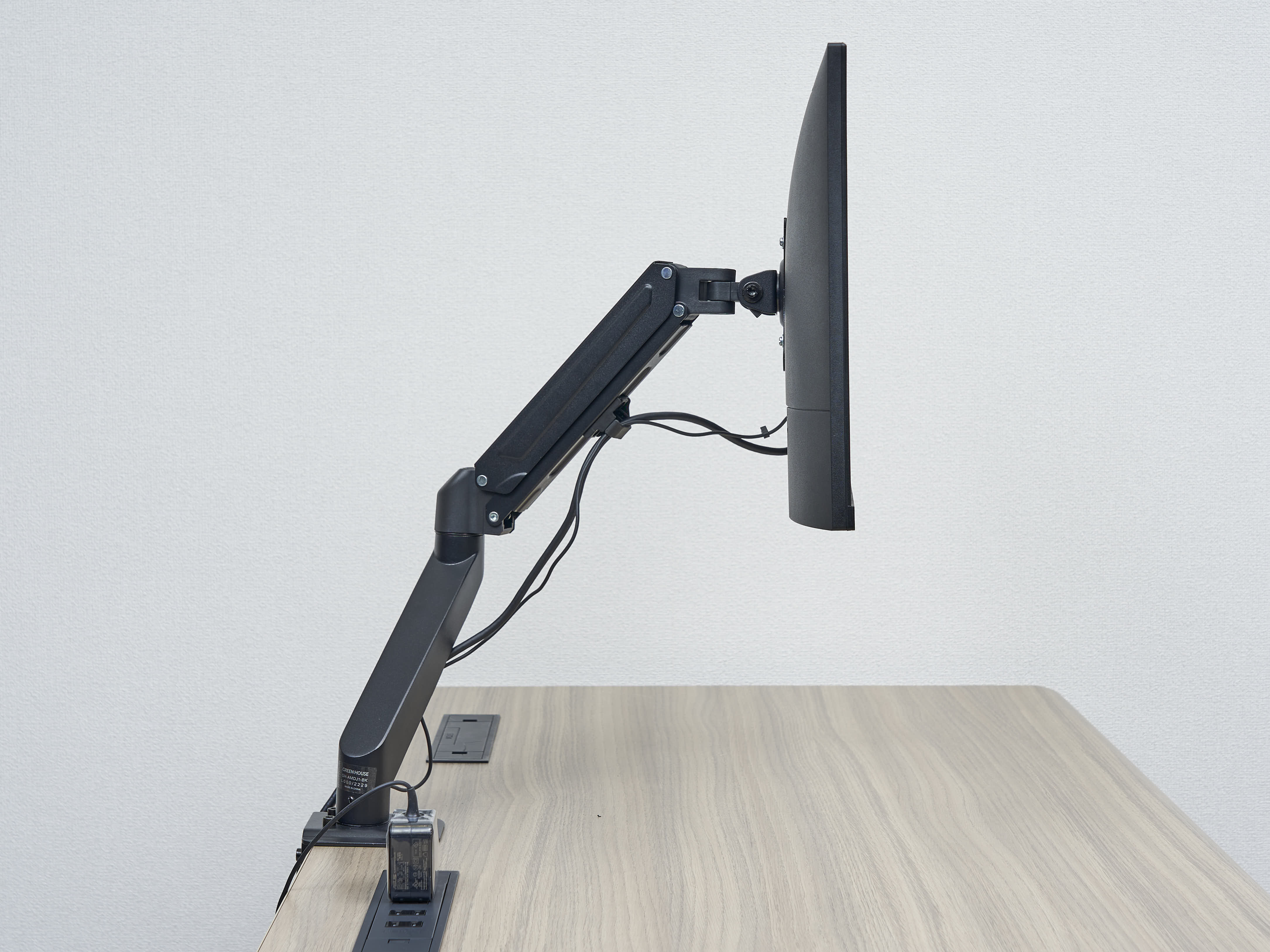 エルゴトロン LXデュアルデスクマウントアーム サイドバイサイド