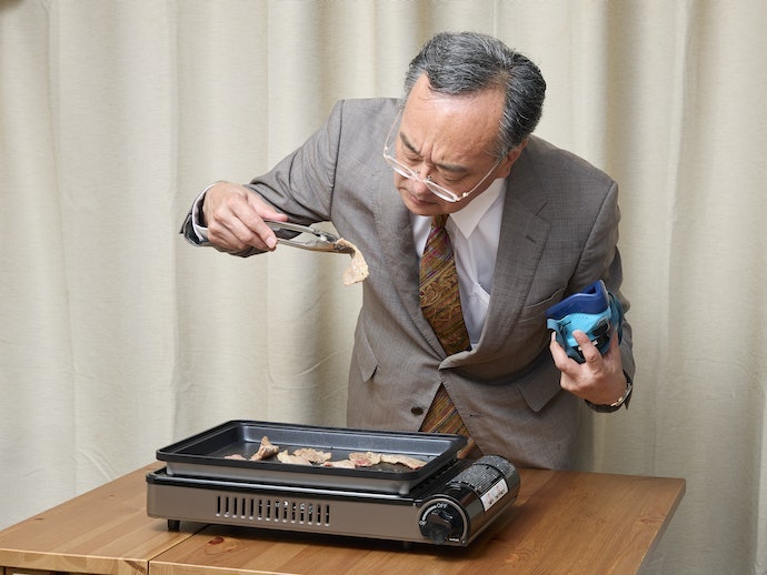 煙は発生するものの、においをしっかり抑えられる
