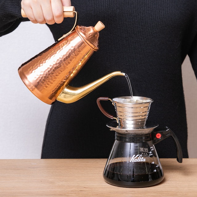 kalita ドリップポットスリム TARPtoTARP別注 ブラストver. TSUBAME & Kalita ドリップポットスリム 700SS (ステンレス) - COFFEE