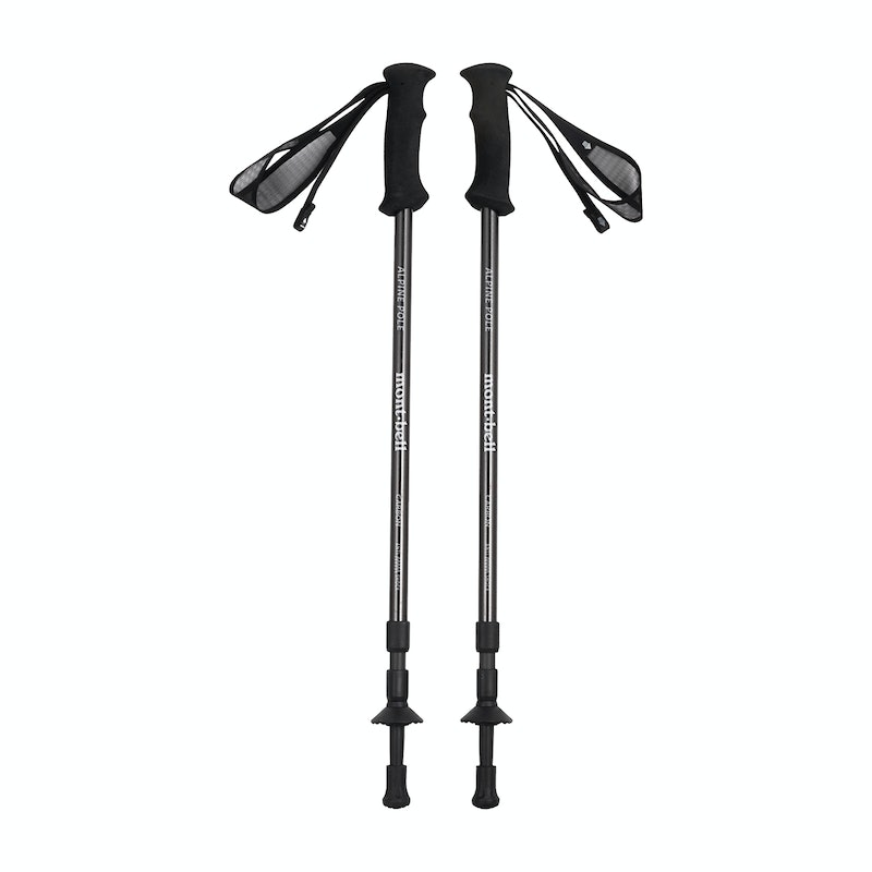 モンベル アルパイン カーボンポール アンチショックをレビュー  