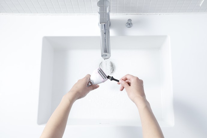 簡単に手入れができる構造。水洗いは不可